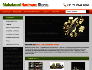mahalaxmihardwarestores.com screenshot