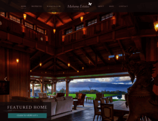 mahanaestates.com screenshot