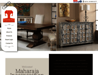 maharajainc.co.in screenshot
