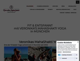mahashakti-yoga.de screenshot