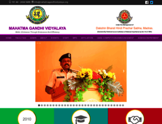 mahatmagandhividyalaya.org screenshot