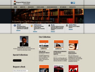 mahavirlibrary.org screenshot
