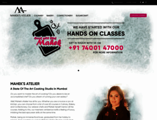 maheksatelier.com screenshot