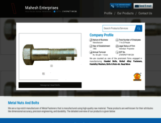 mahesh-enterprises.in screenshot