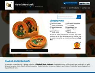 maheshhandicrafts.in screenshot