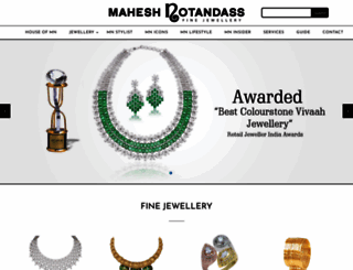 maheshnotandass.com screenshot