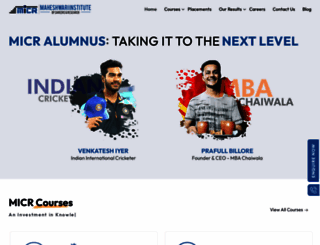 maheshwariinstitute.com screenshot