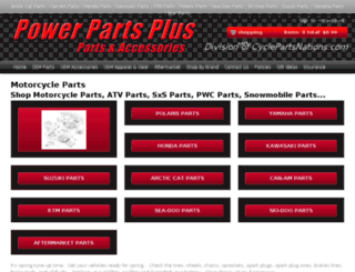 mahindrapartsplus.com screenshot