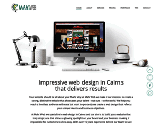 mahiweb.com.au screenshot