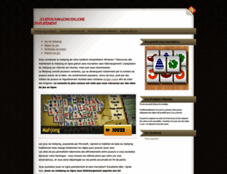 mahjong-en-ligne.com screenshot