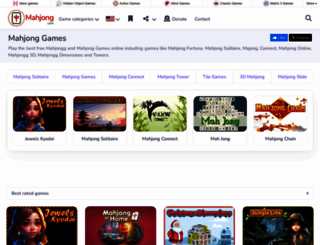 mahjonggames.com screenshot