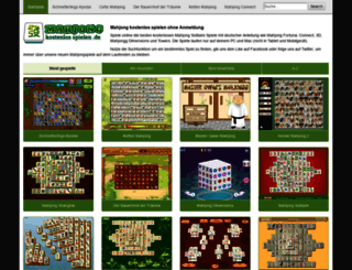 mahjongkostenlosspielen.de screenshot