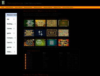 mahjongonline.net screenshot