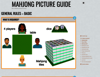 mahjongpictureguide.com screenshot