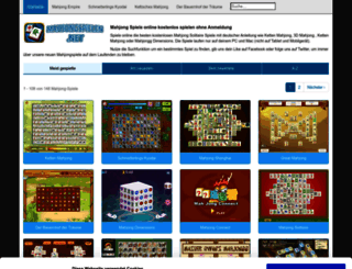 mahjongspielen.net screenshot