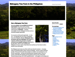 mahoganyfarm.biz screenshot