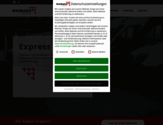maibach-logistik.net screenshot