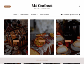 maicookbook.com screenshot
