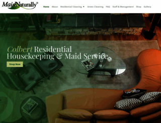 maidnaturally.com screenshot