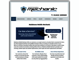 maidstonemobilemechanic.co.uk screenshot
