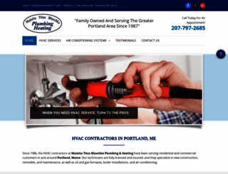 maiettaplumbingandheating.com screenshot