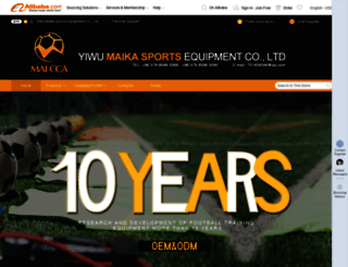 maikasport.en.alibaba.com screenshot