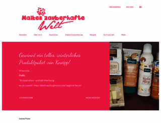 maikeszauberhaftewelt.blogspot.de screenshot
