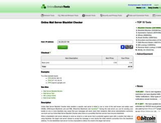 mail-blacklist-checker.online-domain-tools.com screenshot