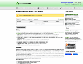 mail-blacklist-monitor.online-domain-tools.com screenshot