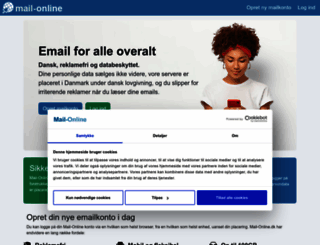 mail-online.dk screenshot