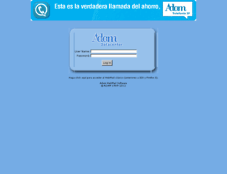 mail.adam.es screenshot
