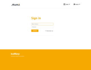 mail.alumil.com screenshot