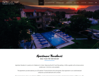 mail.apartmaninovakovic.com screenshot