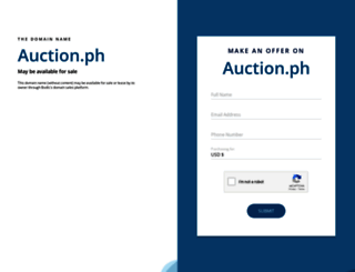 mail.auction.ph screenshot