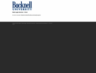 mail.bucknell.edu screenshot