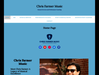 mail.chrisfarmermusic.com screenshot