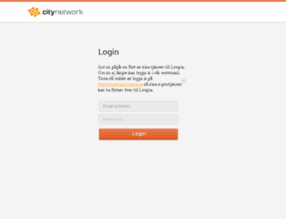 mail.citynetwork.se screenshot