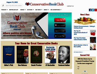 mail.conservativebookclub.com screenshot