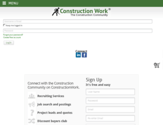 mail.constructionwork.com screenshot