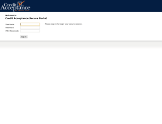 mail.creditacceptance.com screenshot