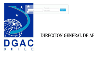 mail.dgac.cl screenshot