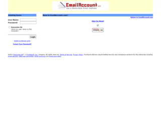 mail.emailaccount.com screenshot