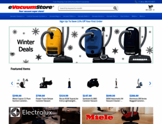 mail.evacuumstore.com screenshot
