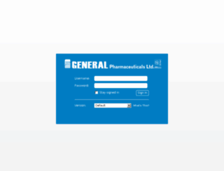 mail.generalpharma.com screenshot