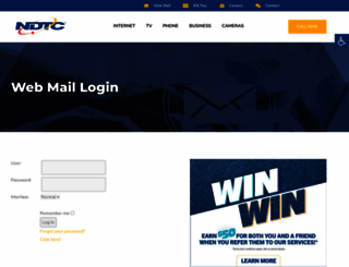 mail.gondtc.com screenshot
