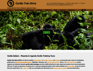 mail.gorillatrekafrica.com screenshot