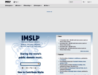 mail.imslp.org screenshot