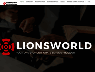 mail.lionsworld.com.sg screenshot