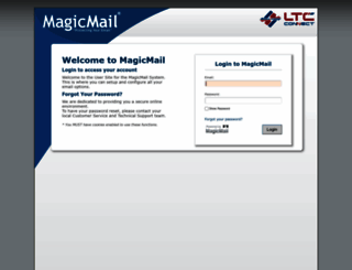 Access mail.logantele.com. Log in to Logan Telephone Cooperative