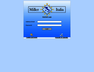 mail.milleritalia.it screenshot